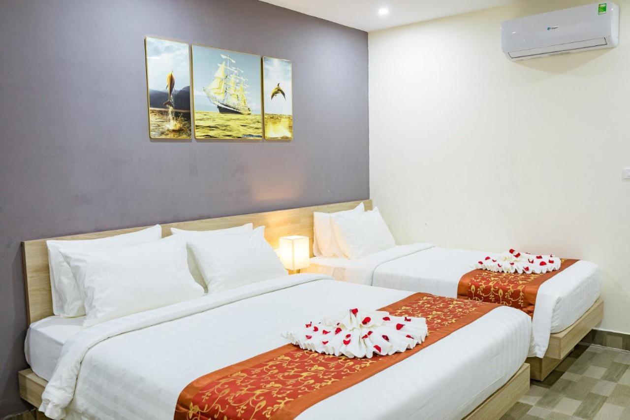 Stone Lotus Hotel Dong Khe Sau Bagian luar foto