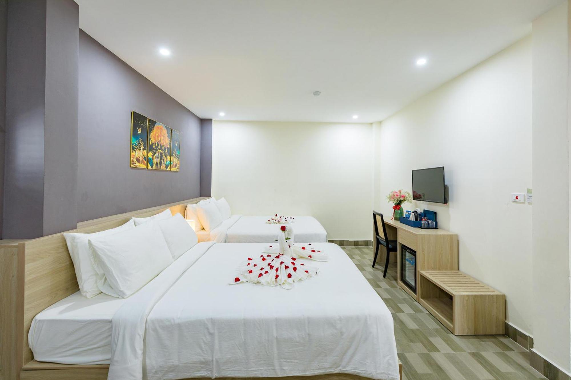 Stone Lotus Hotel Dong Khe Sau Bagian luar foto