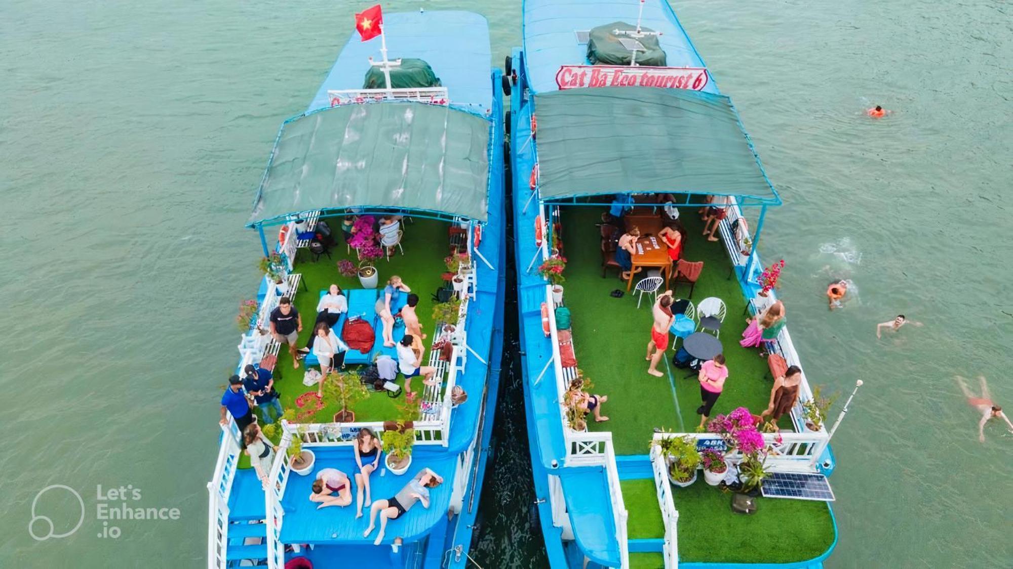 Stone Lotus Hotel Dong Khe Sau Bagian luar foto